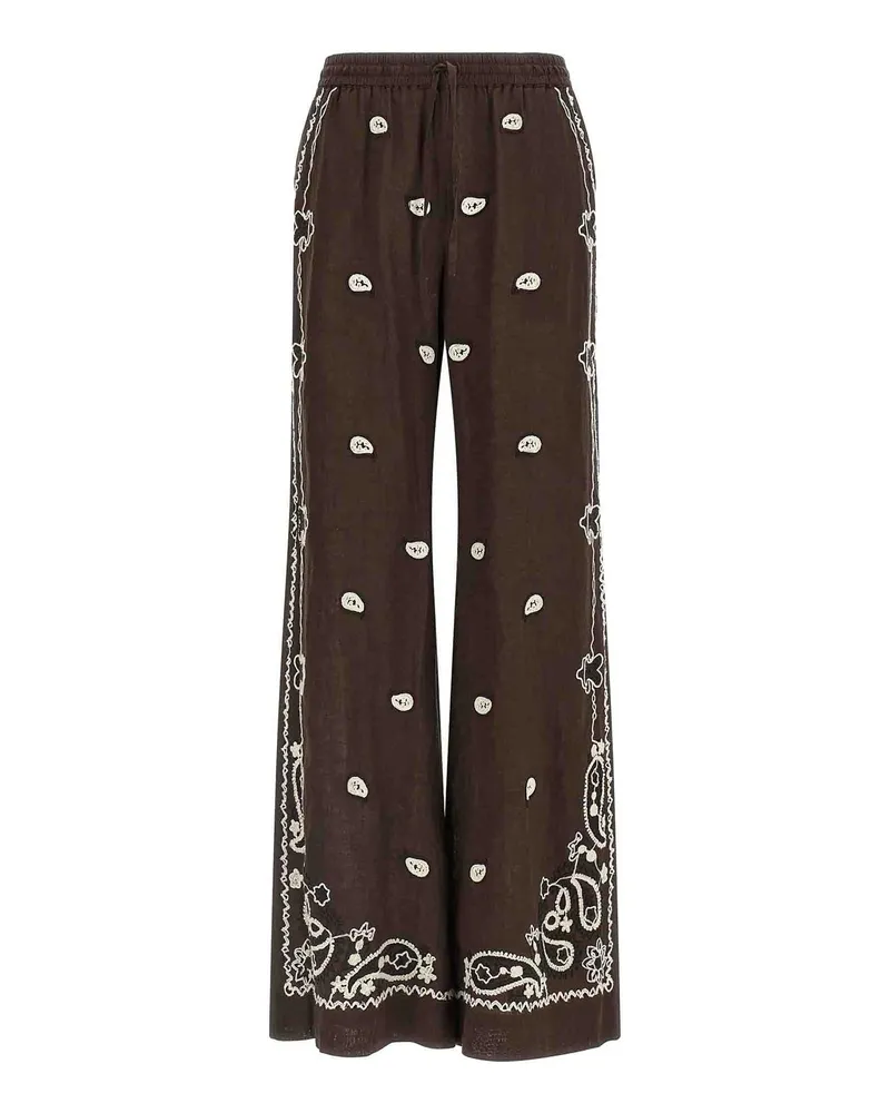 P.A.R.O.S.H. P. A.R. O H. Casual Hose - Braun Braun