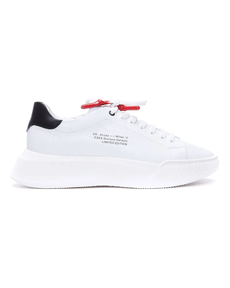 Giuliano Galiano Sneaker - Weiß Weiß