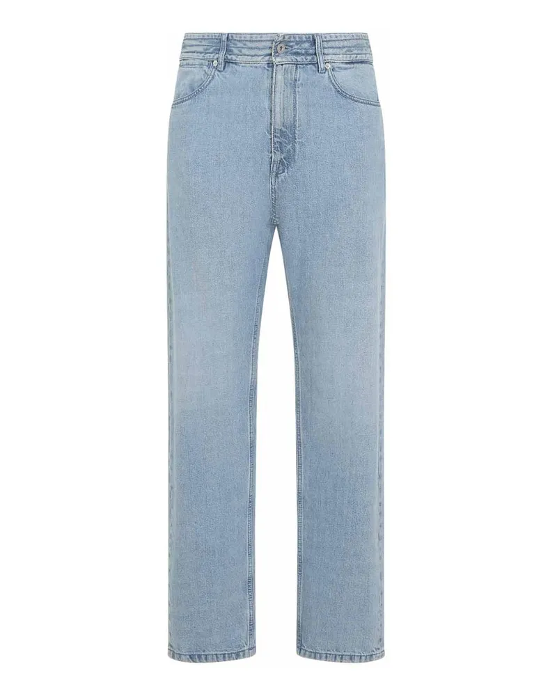 Jil Sander Straight Leg Jeans - Blau Blau