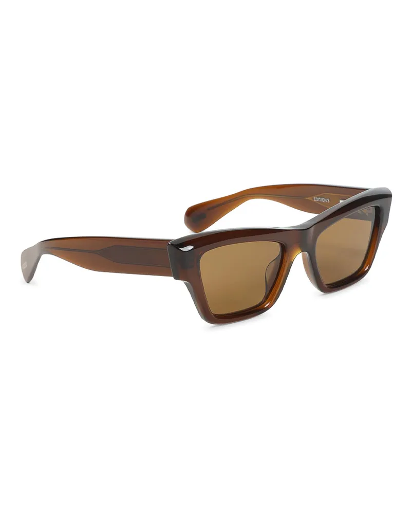 Jil Sander Sonnenbrille - Braun Braun