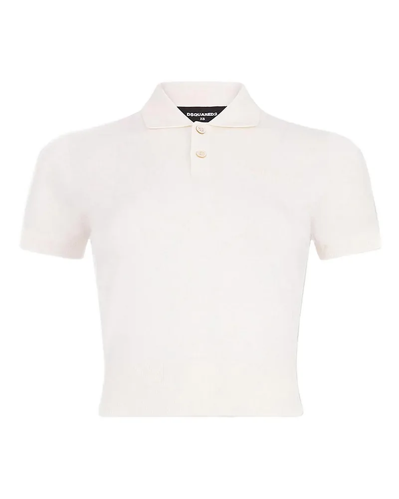 Dsquared2 Rundhalspullover - Weiß Weiß