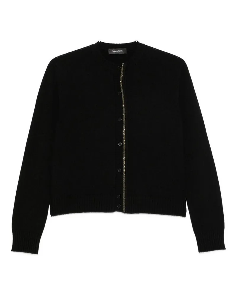 Fabiana Filippi Cardigan - Schwarz Schwarz