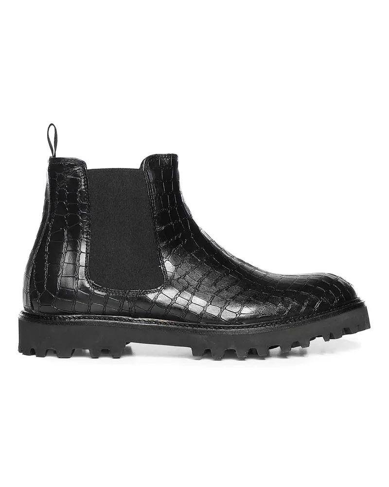 Giuliano Galiano Stiefel - Schwarz Schwarz