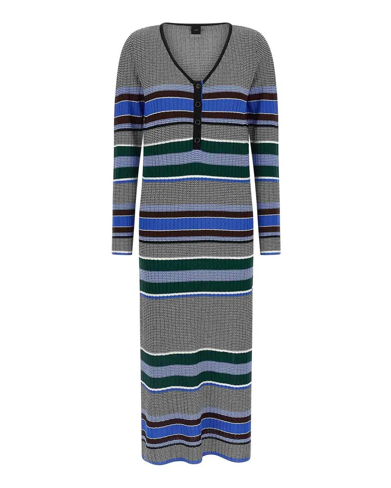 Pinko Knielanges Kleid - Bunt Bunt