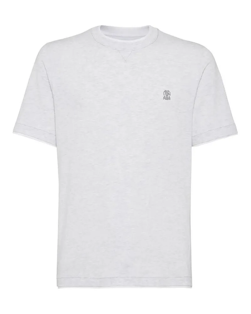 Brunello Cucinelli T-Shirt - Weiß Weiß