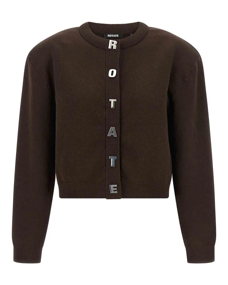 ROTATE Birger Christensen Cardigan - Braun Braun
