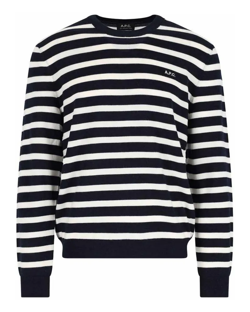 A.P.C. A. P.C. U-Boot-Pullover - Blau Blau