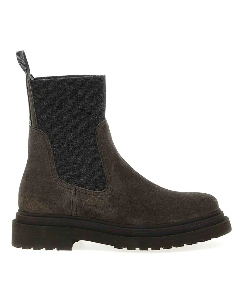 Brunello Cucinelli Stiefeletten - Braun Braun