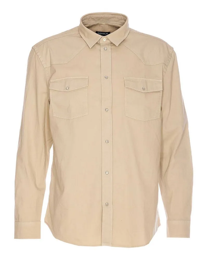 Dondup Hemd - Beige Beige