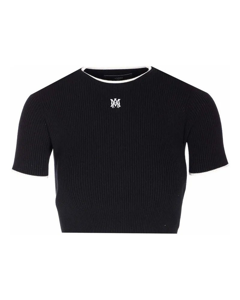 Amiri Top - Schwarz Schwarz