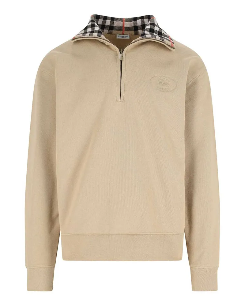 Burberry U-Boot-Pullover - Beige Beige