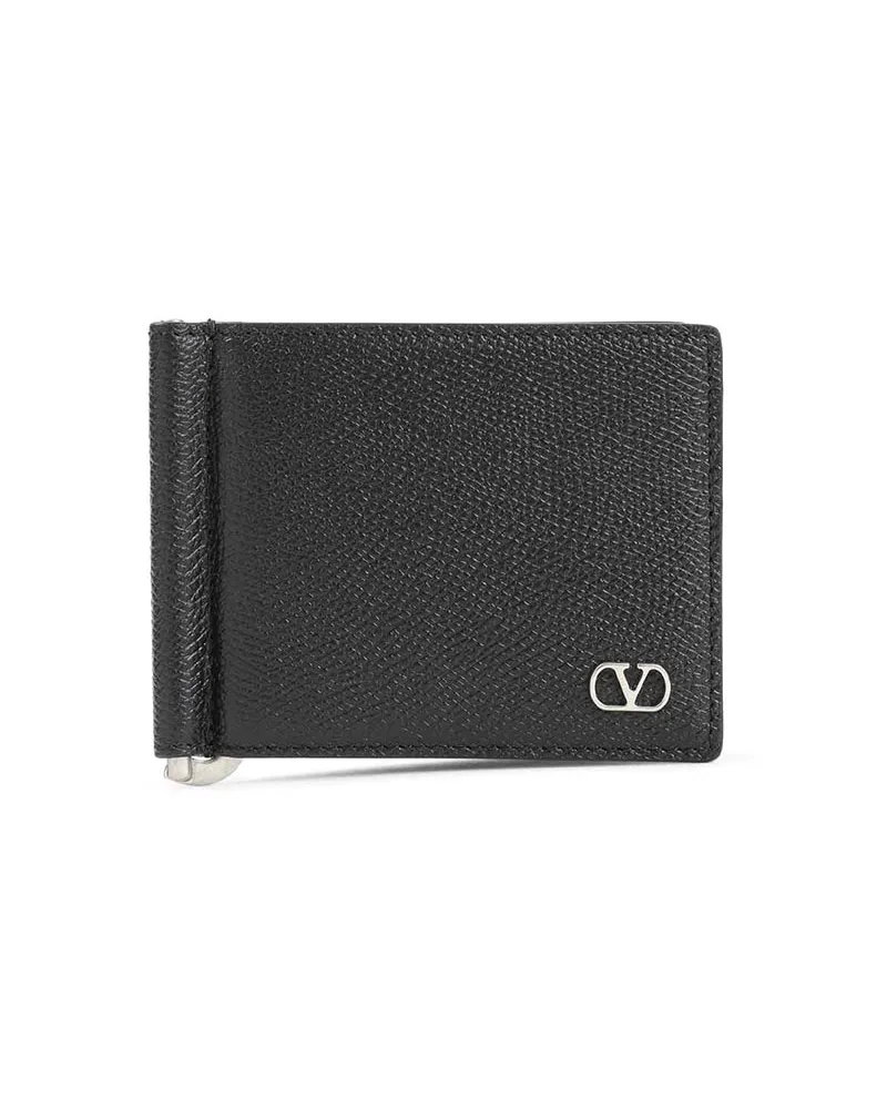 Valentino Garavani Portemonnaie - Schwarz Schwarz