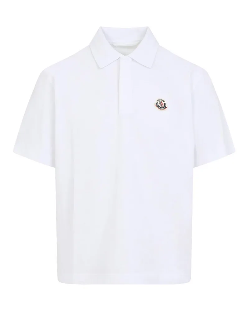 Moncler Poloshirt - Weiß Weiß