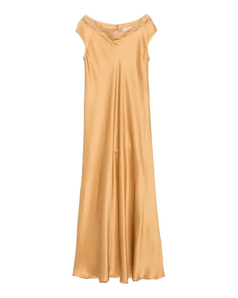 Antonelli Firenze Knielanges Kleid - Gelb Gelb