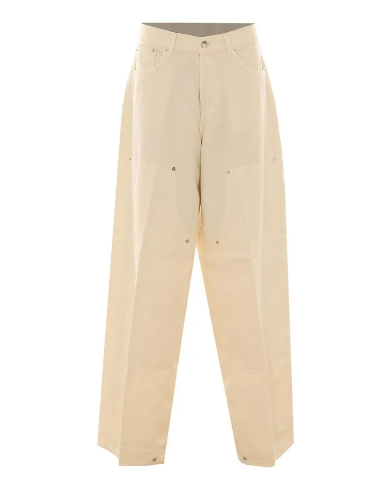 Haikure Straight Leg Jeans - Weiß Weiß