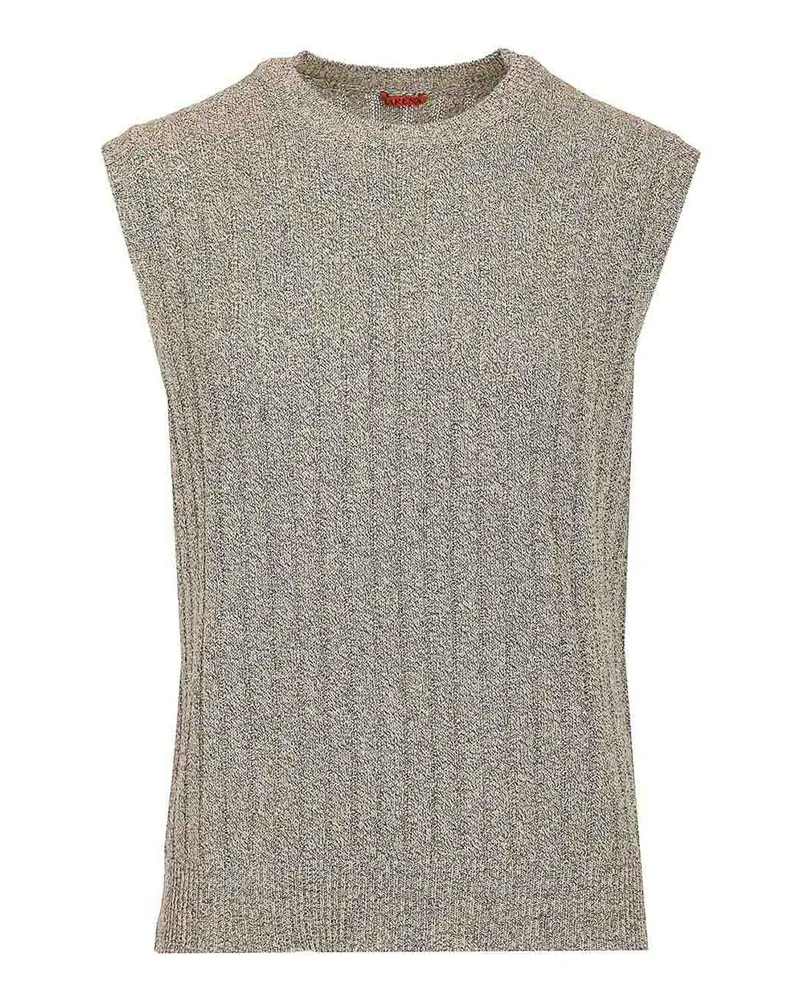 BARENA Rundhalspullover - Blau Blau