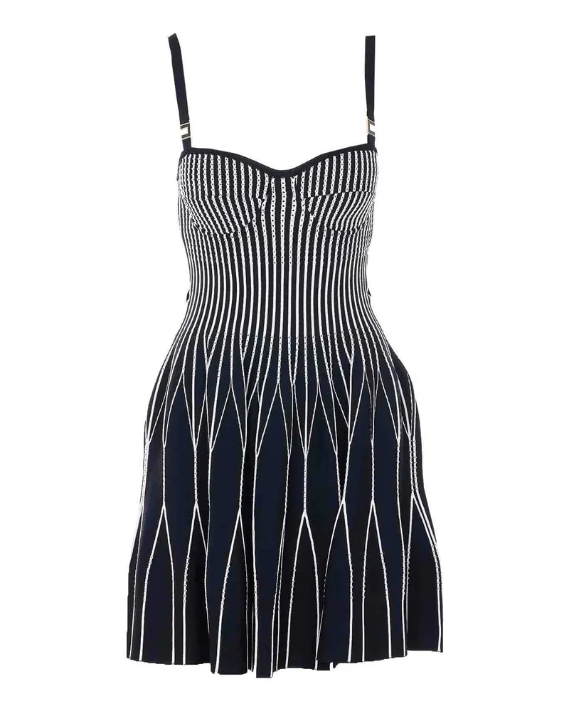 Elisabetta Franchi Kurzes Kleid - Schwarz Schwarz