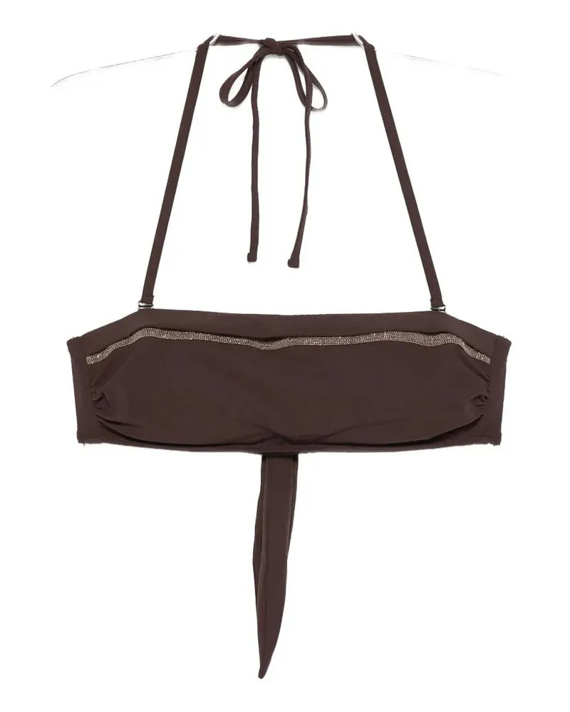 Brunello Cucinelli Badeanzug - Braun Braun