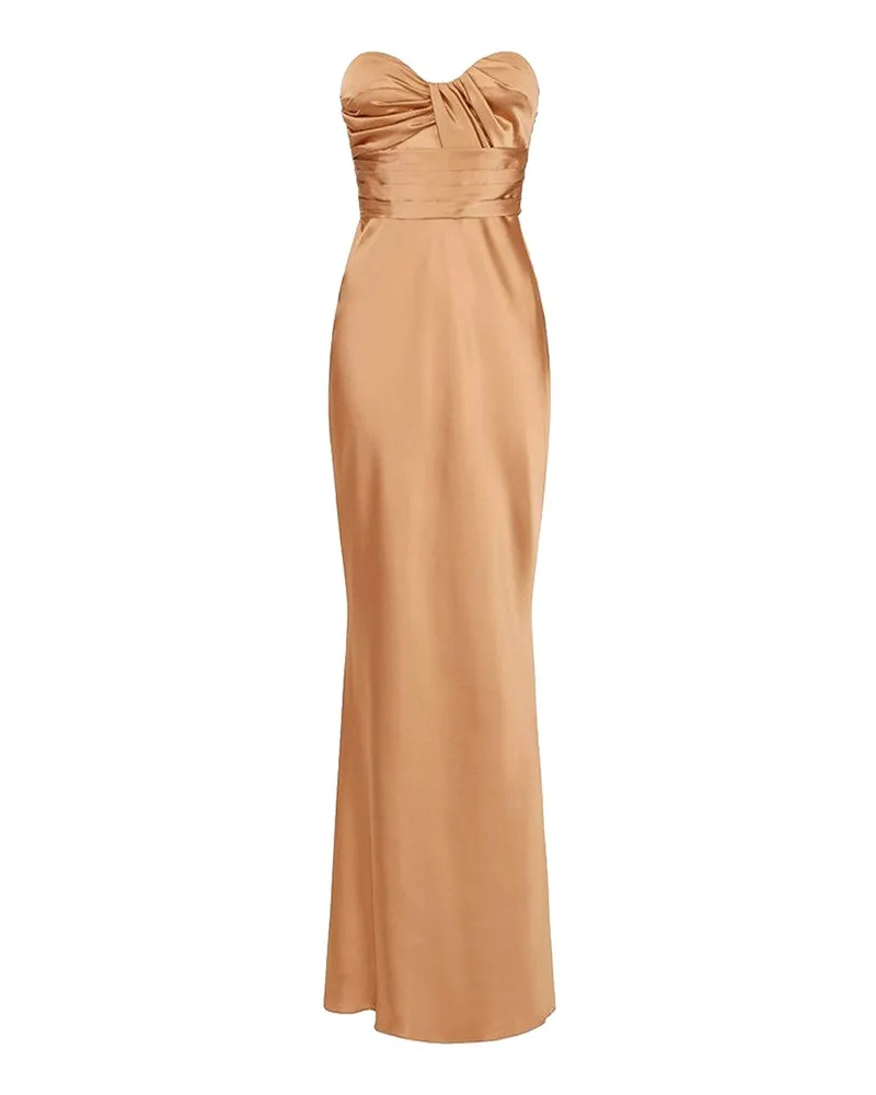 Elisabetta Franchi Abendkleid - Beige Beige