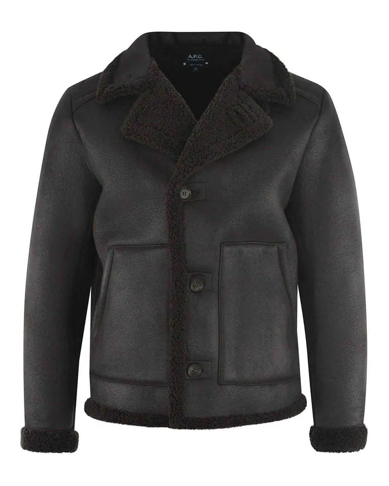 A.P.C. A. P.C. Casualjacke - Braun Braun