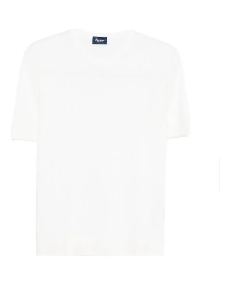 Drumohr  T-Shirt - Weiß Weiß