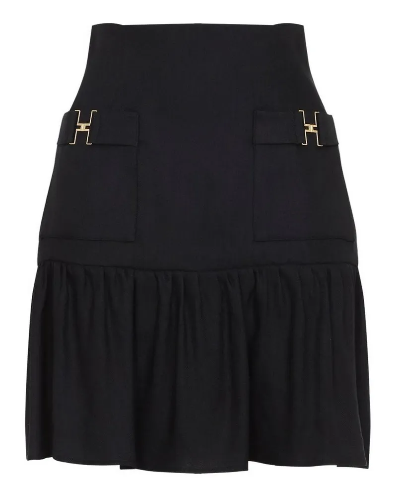 Elisabetta Franchi Minirock - Schwarz Schwarz