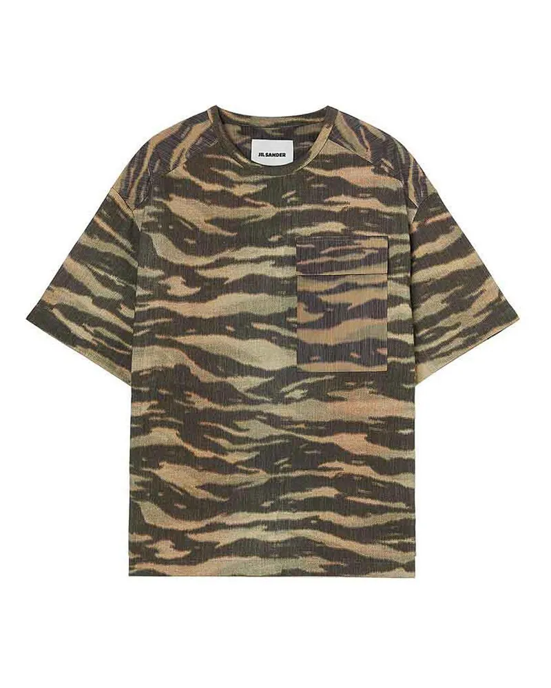 Jil Sander T-Shirt - Grün Grün