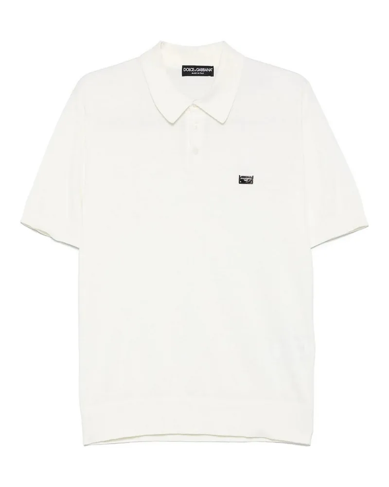 Dolce & Gabbana Rundhalspullover - Weiß Weiß