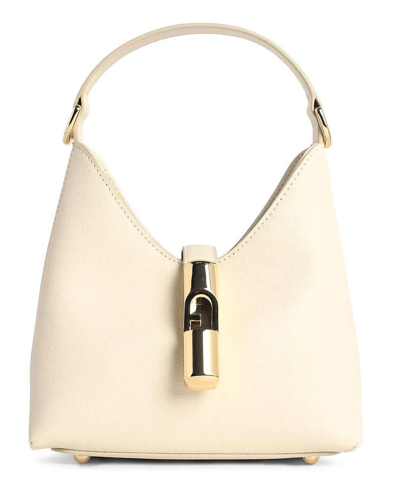 Furla Schultertasche - Creme Creme