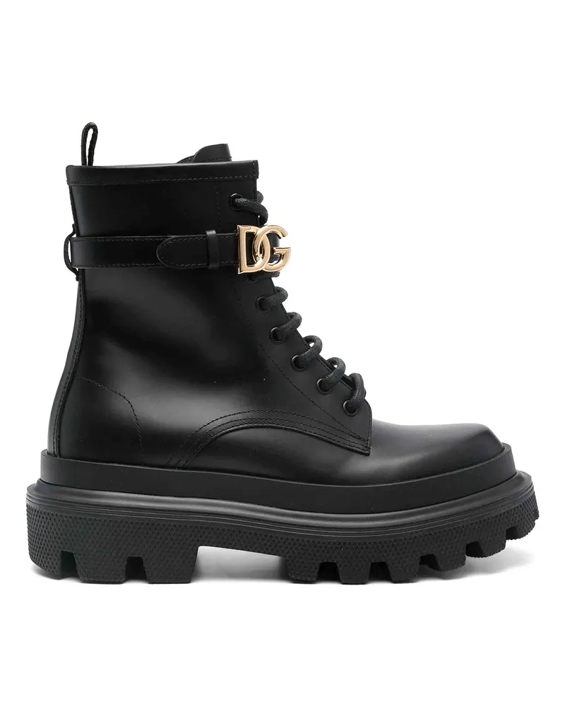 Dolce & Gabbana Stiefeletten - Schwarz Schwarz