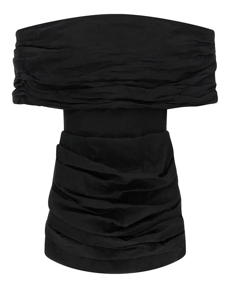Magda Butrym Kurzes Kleid - Schwarz Schwarz