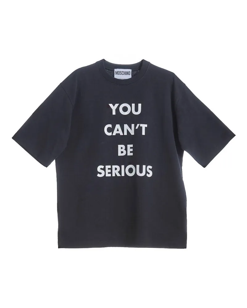 Moschino T-Shirt - Schwarz Schwarz
