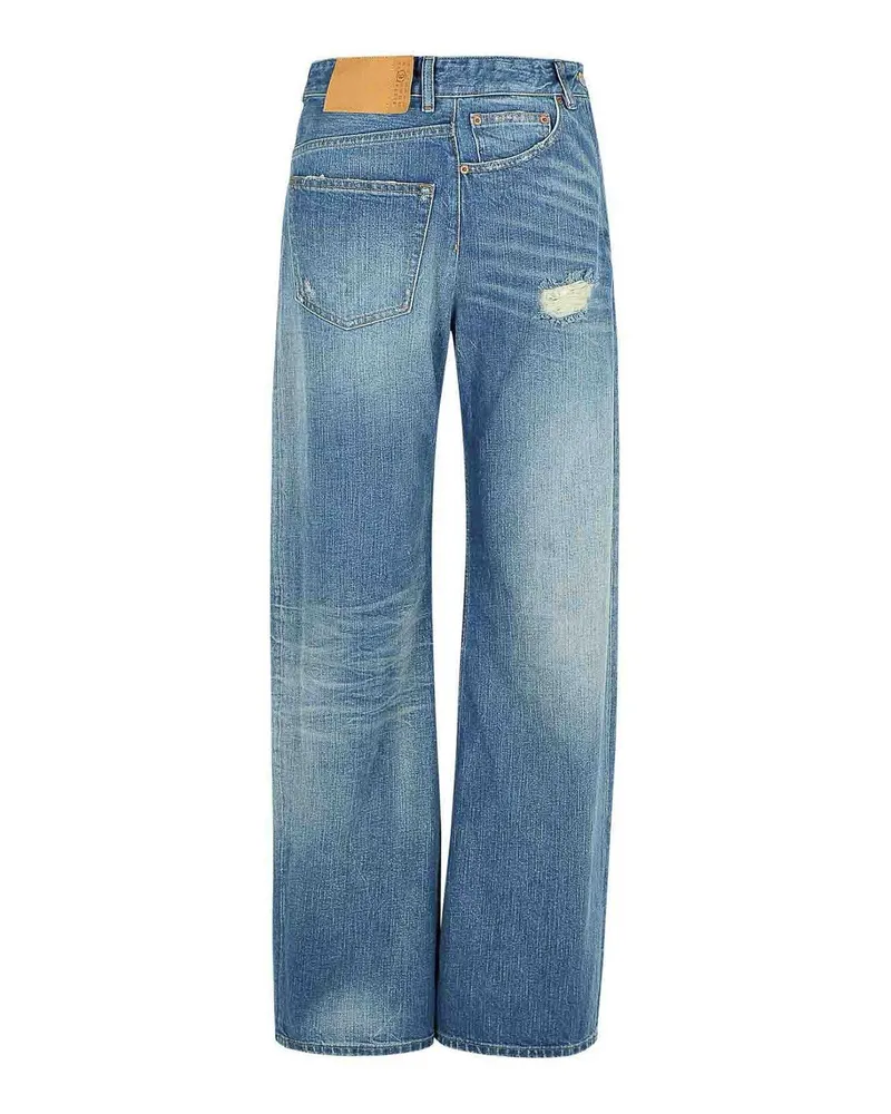 Maison Margiela Bootcut Jeans - Blau Blau