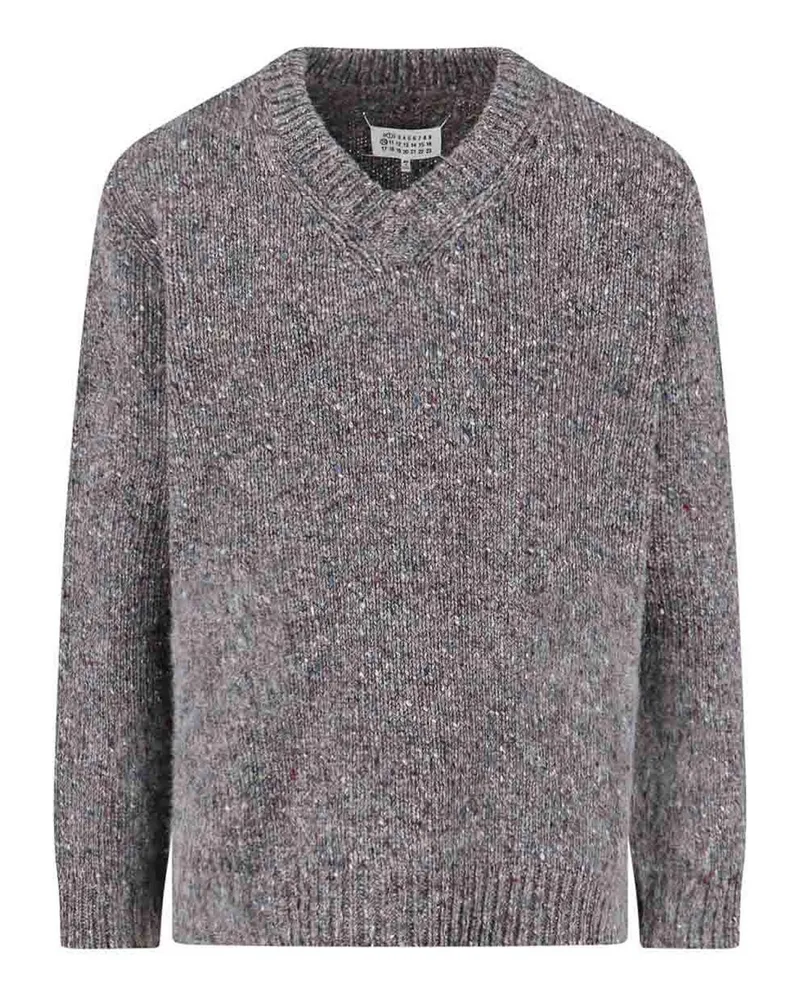 Maison Margiela U-Boot-Pullover - Grau Grau