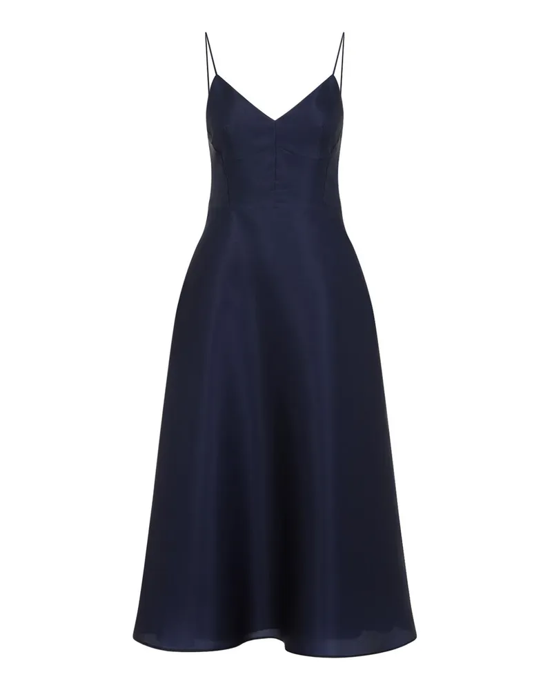 Alberta Ferretti Knielanges Kleid - Blau Blau