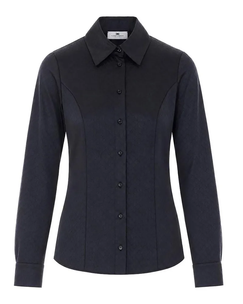 Elisabetta Franchi Hemd - Schwarz Schwarz