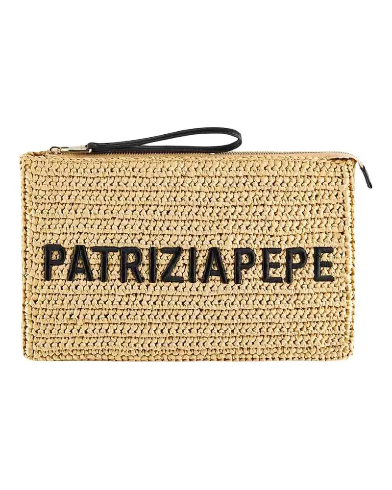 Patrizia Pepe Umhängetasche - Schwarz Beige