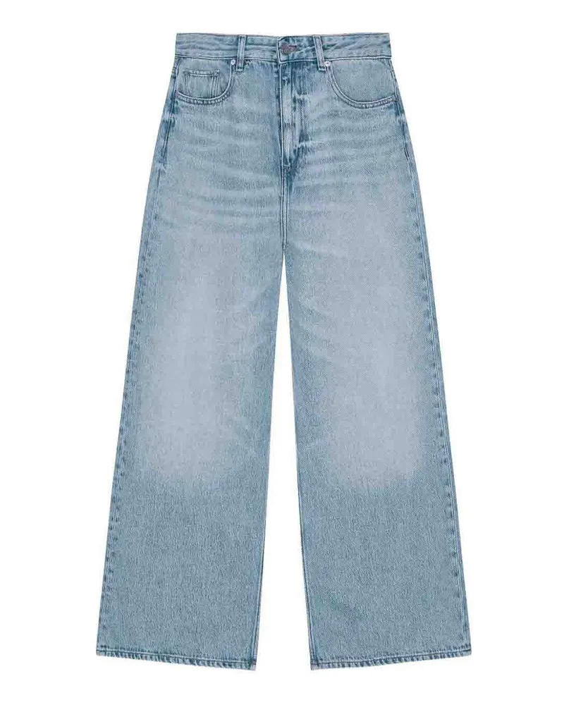 Ganni Bootcut Jeans - Blau Blau