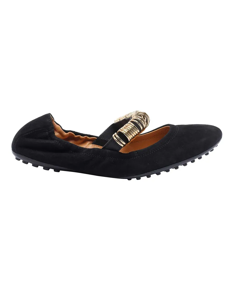 TOD'S Ballerinas - Schwarz Schwarz