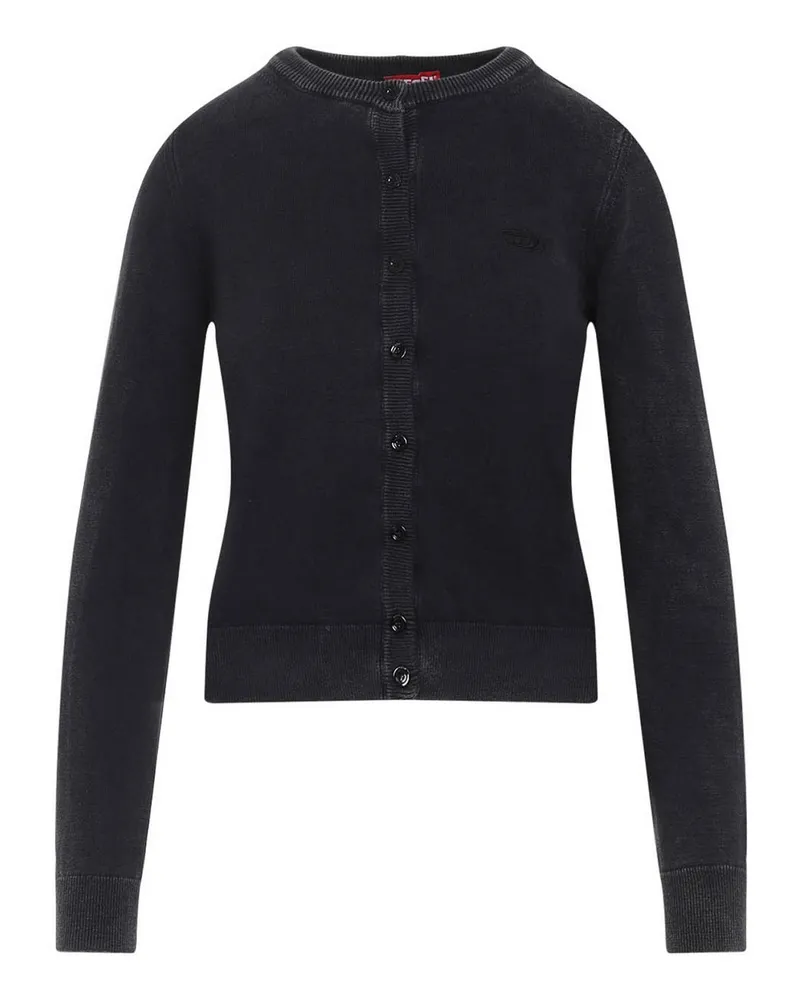 Diesel Cardigan - Schwarz Schwarz