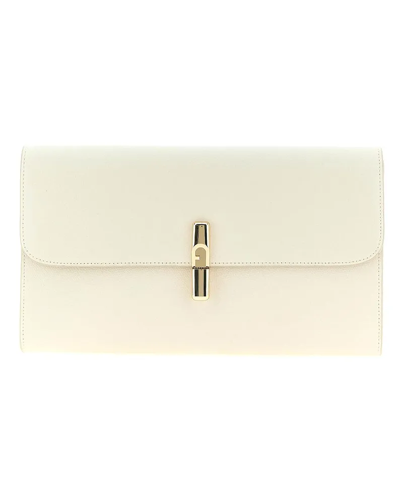 Furla Clutch - Weiß Weiß