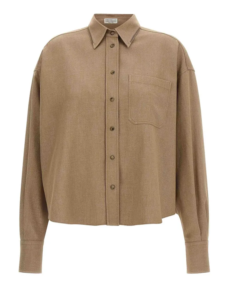 Brunello Cucinelli Hemd - Beige Beige