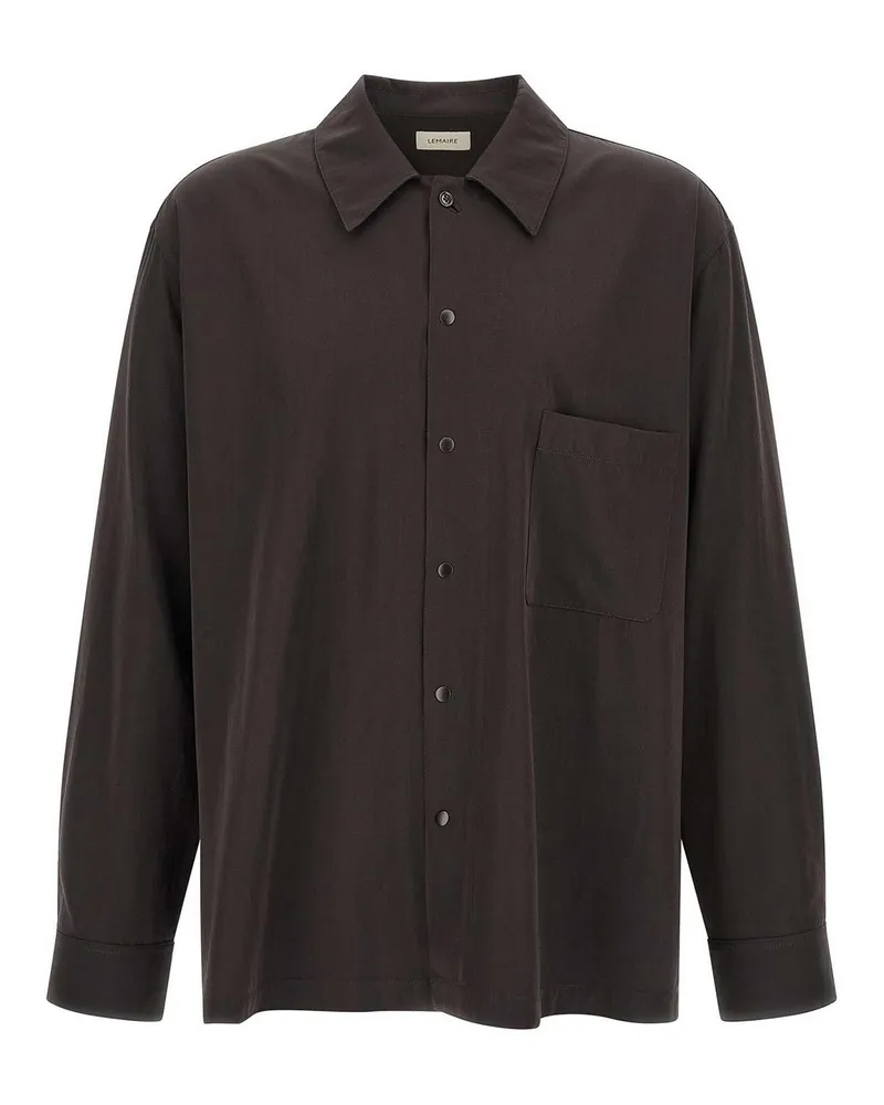 Christophe Lemaire Casualjacke - Braun Braun