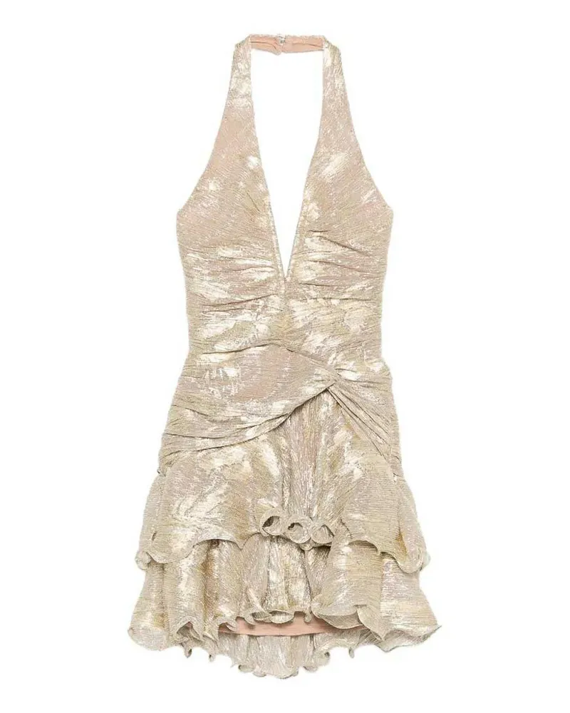 Pat Bo Kurzes Kleid - Gold Gold