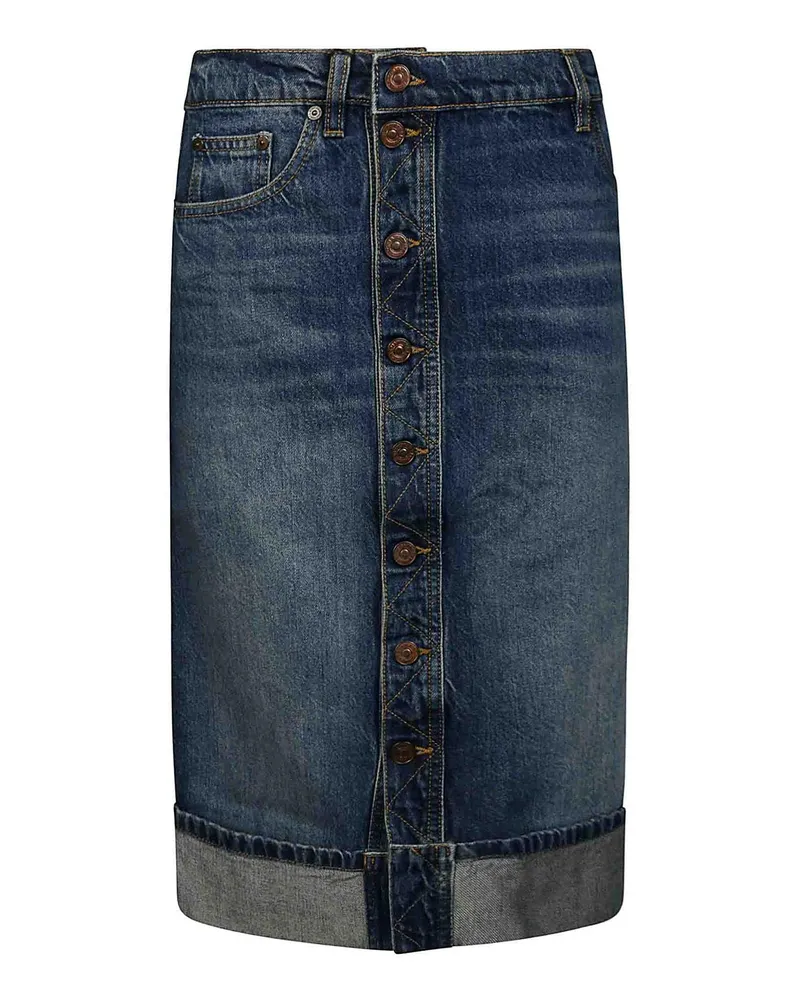 Victoria Beckham Midirock - Denim Denim
