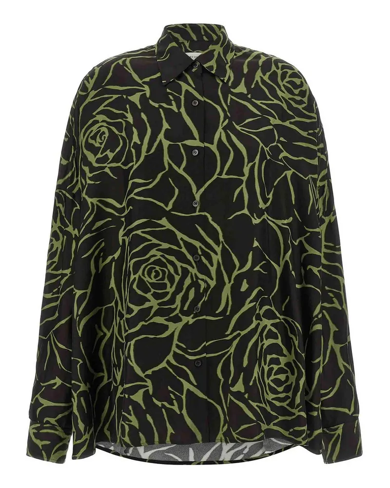 Dries van Noten Hemd - Schwarz Schwarz