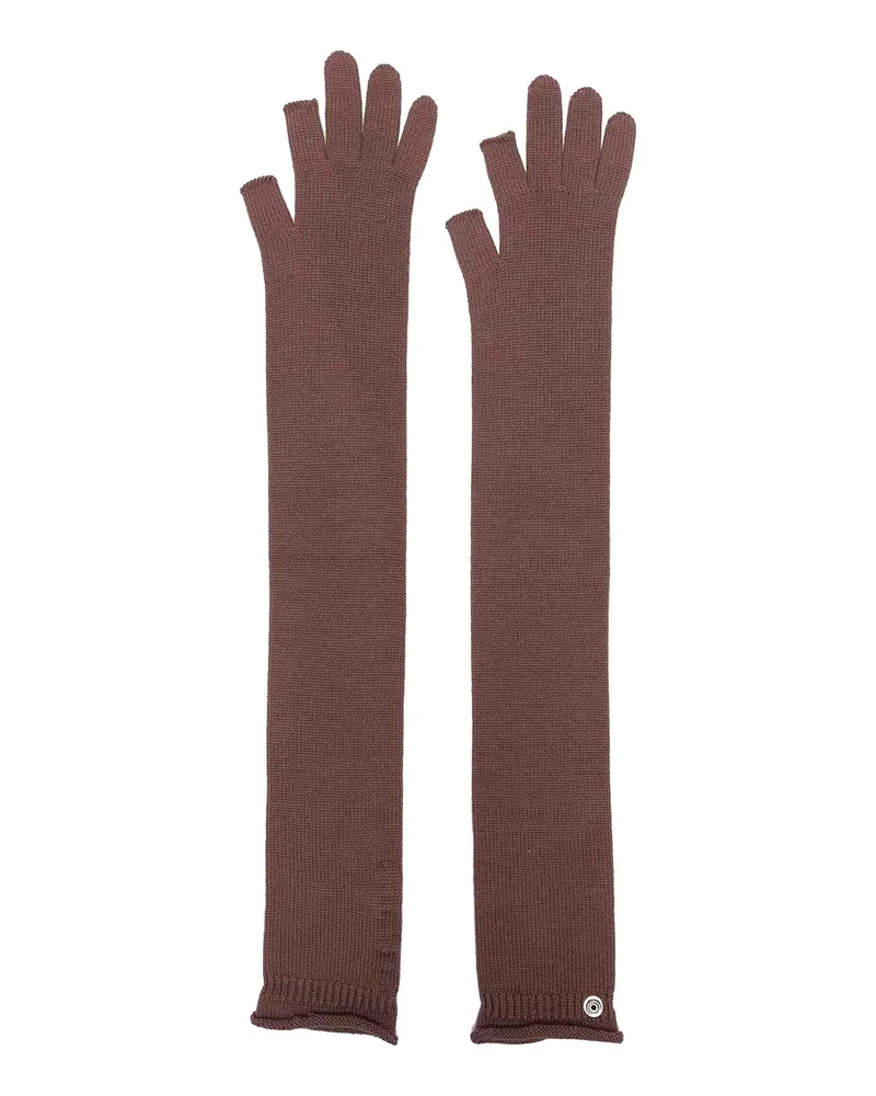Rick Owens Handschuhe - Braun Braun