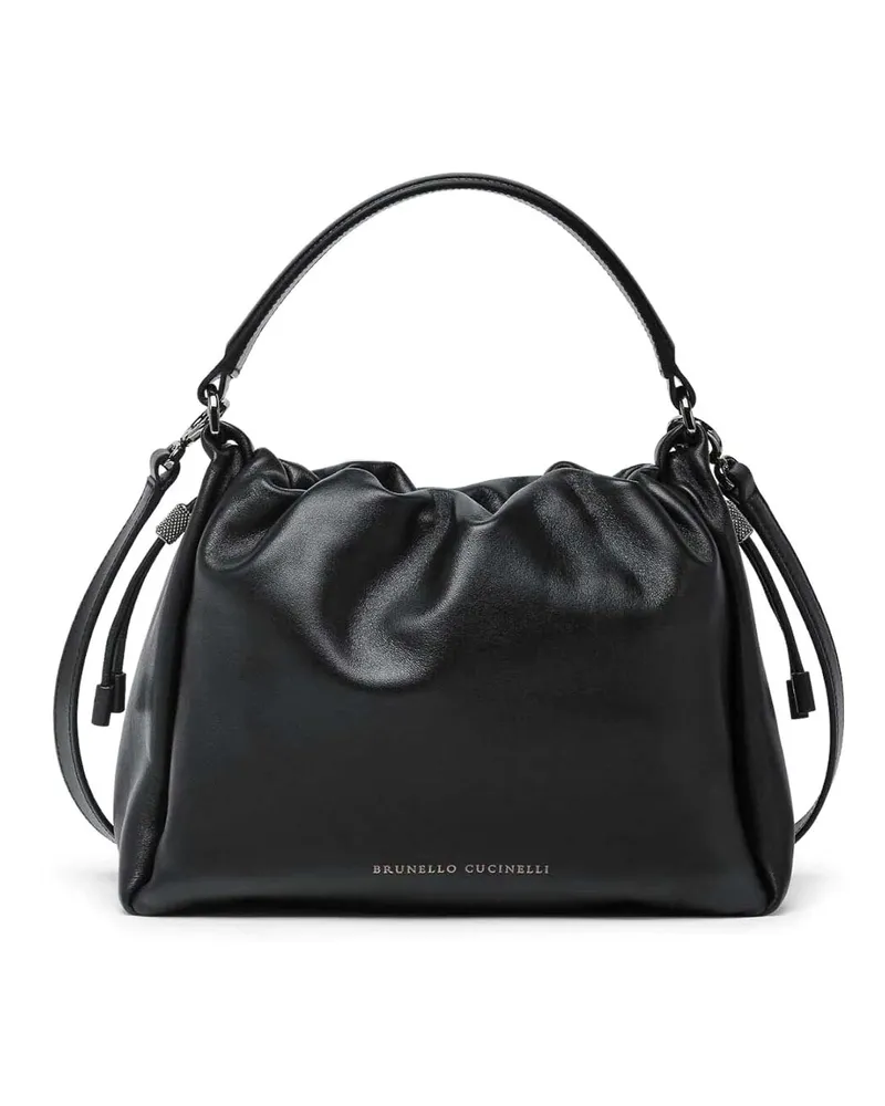 Brunello Cucinelli Schultertasche - Schwarz Schwarz