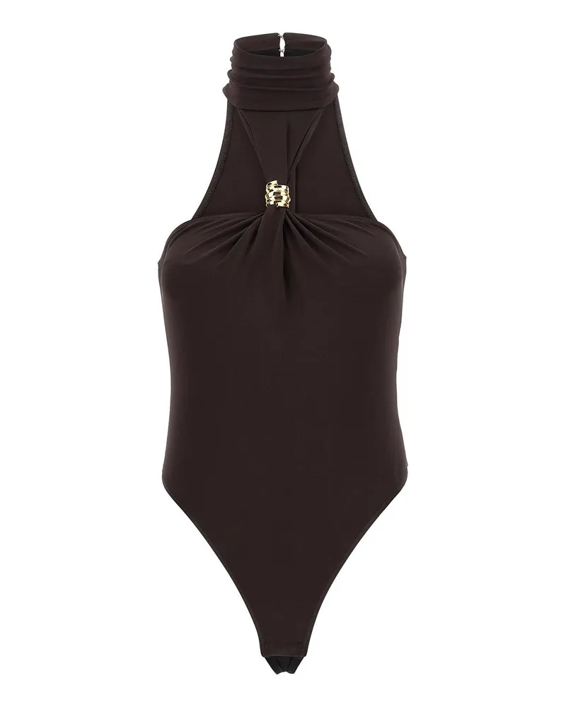 Elisabetta Franchi Top - Braun Braun