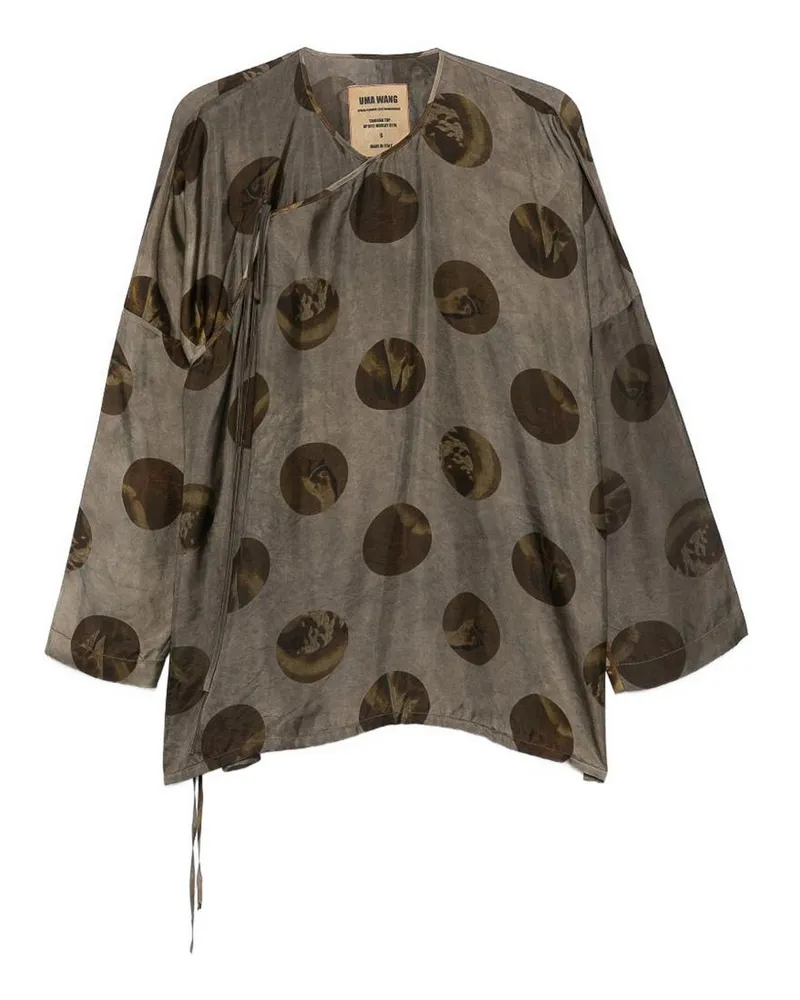 Uma Wang Top - Grau Grau